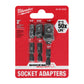 Milwaukee 48-32-5033 SHOCKWAVE 3PC Impact Socket Adapter Set