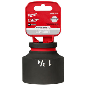 Milwaukee 49-66-6319 SHOCKWAVE Impact Duty™  3/4"Drive 1-3/4" Standard 6 Point Socket