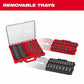Milwaukee 49-66-6805 Shockwave Impact Duty Socket 3/8" Drive 36-Piece Packout Set