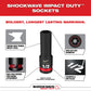 Milwaukee 49-66-6806 Shockwave Impact Duty Socket 1/2" Drive 31-Piece Packout Set