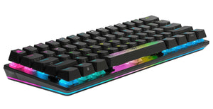 Corsair K70 Pro Mini Wireless (CHERRY MX Red, RGB) / Compact 60% Gaming Keyboard