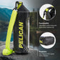 Pelican Marine Waterproof 2L Dry Bag (Black/Hi Vis Yellow) - Phone Pouch