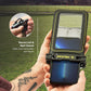 Pelican Marine Waterproof Floating Pouch (Black/Hi Vis Yellow)- Phone Pouch