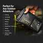 Pelican Marine Waterproof Floating Pouch (Black/Hi Vis Yellow)- Phone Pouch