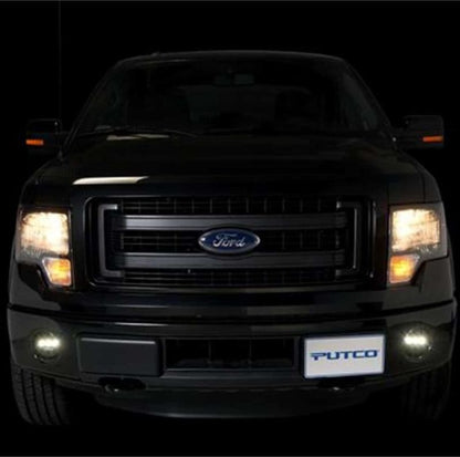 Pair 2400LM Luminix High Power LED Fog Lamps 04-14 Ford F-150