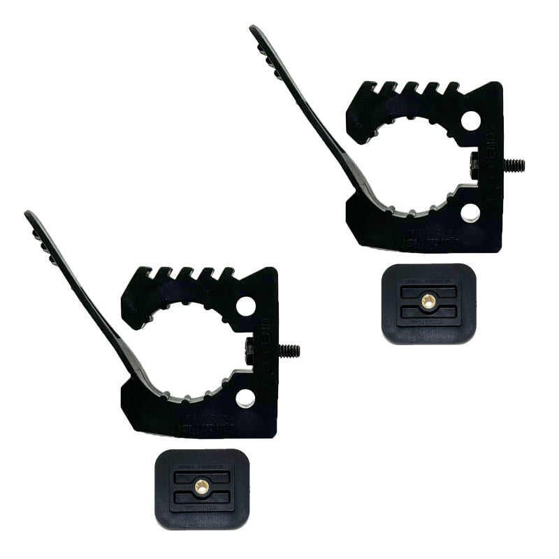 Set of 2 Medium MOLLE Mount Grip Kit Universal for Gear
