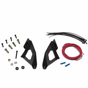 50in Curved LED Light Bar Roof Bracket 07-21 Toyota Tundra