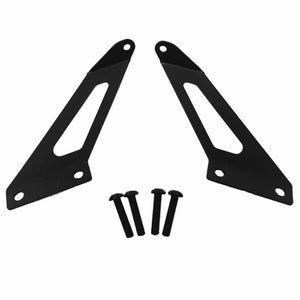 20in Light Bar Hood Bracket 07-18 Jeep Wrangler