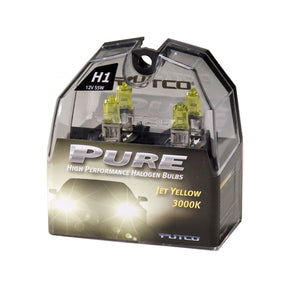 Jet Yellow H1 Pre Halogen HeadLight Bulbs Universal