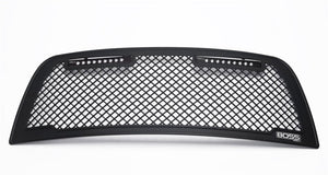 Lighted Boss Grille w/ QTY 2 - 10in Luminix Light Bars 15-19 Dodge Ram 2500 3500