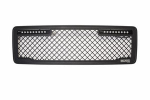 Lighted Boss Grille (w/ 10in Luminix Light Bar) 13-14 Ford F-150