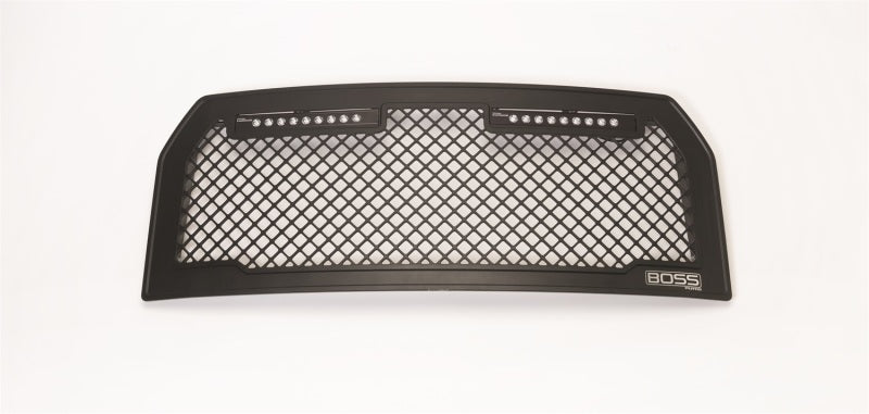 Boss Grille w/ two 10in Luminix Light Bars 15-17 Ford F-150