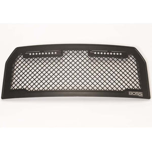 Boss Grille w/ two 10in Luminix Light Bars 15-17 Ford F-150