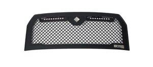 Lighted Boss Grille w/ Two 10in Luminix Light Bars 15-17 Ford F-150
