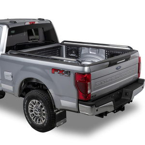 8ft Bed Dually Pop Up Lockers Rails 15-19 Chevy/GMC Silverado Sierra 3500 HD