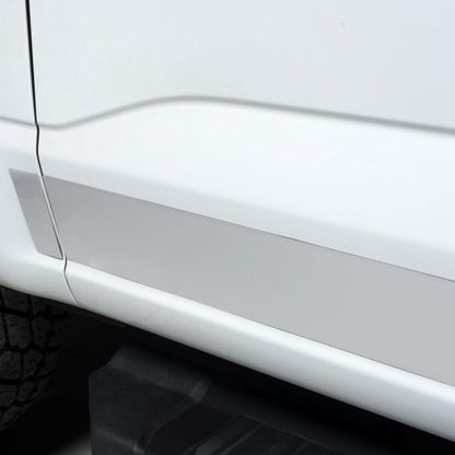 12pcs (w/o Factory Flares) Pro SS Rocker Panels 09-24 Dodge Ram 1500