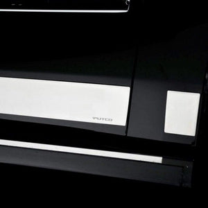 8in Wide 12pcs Pro Stainless Steel Rocker Panels 03-09 Dodge Ram 1500 2500 3500