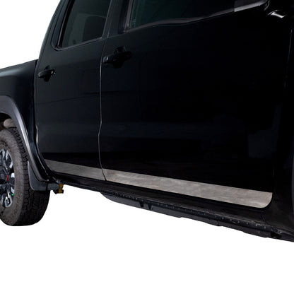 4 Pcs 3in T PRO SS Rocker Panels 22-24 Nissan Frontier