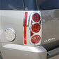 Tail Light Covers 07-14 GMC Yukon Chrome Trim Accents