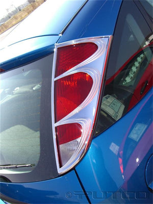 Tail Light Covers 00-04 Ford Focus Chrome Trim Accents