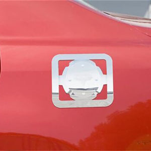 Fuel Tank Door Cover 07-11 Toyota Camry Chrome Cap
