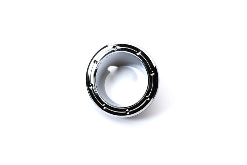 Fuel Tank Door Cover 07-18 Jeep Wrangler (JK) Chrome Trim