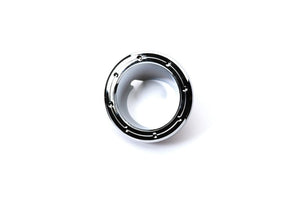 Fuel Tank Door Cover 07-18 Jeep Wrangler (JK) Chrome Trim