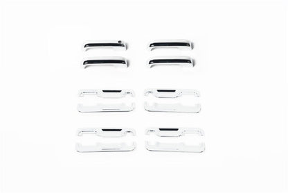 Door Handle Covers (4DR) w/ Driver Keyhole 17-22 Ford F-250 F-350