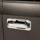 Door Handle Covers (4DR) w/ Driver Keyhole 17-22 Ford F-250 F-350