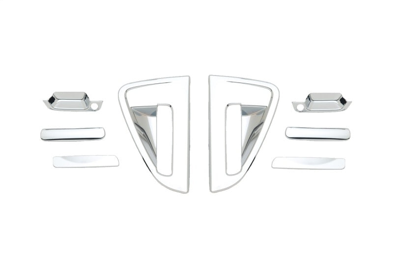 Door Handle Covers 13-14 Chevy Spark Premium Chrome Set
