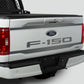 2pcs Black Platinum Upper/Lower Tailgate Accent 21-24 Ford F-150