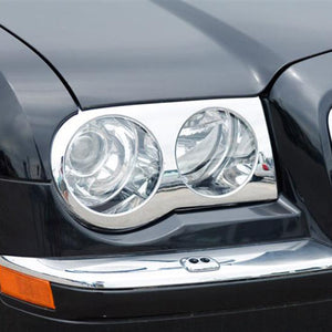 Head Lamp Overlays & Rings 08-10 Toyota Land Cruiser