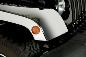 Chrome ABS Fender Flares 07-18 Jeep Wrangler Upgrade