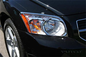 Head Lamp Overlays & Rings 07-10 Dodge Caliber
