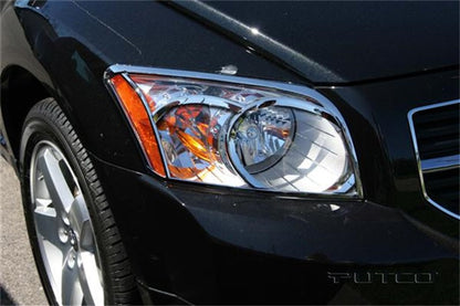 Head Lamp Overlays & Rings 07-10 Dodge Caliber