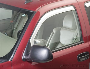 Element Chrome Window Visors (Front Only) 99-07 Chevy Silverado GMC Sierra 1500 2500 3500 HD
