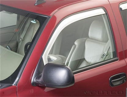 Element Chrome Window Visors (Front Only) 99-07 Chevy Silverado GMC Sierra 1500 2500 3500 HD