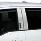 Set of 4 Element Chrome Window Visors 23-24 Ford F-250 F-350 F-450 F-550 Super Duty