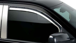 Front Element Tinted Window Visors 23-24 Ford F-250 F-350 F-450 F-550 Super Duty