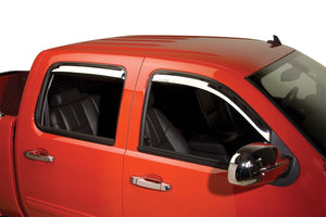 Element Chrome Window Visors 07-14 Chevy Silverado GMC Sierra 1500 2500 3500 HD