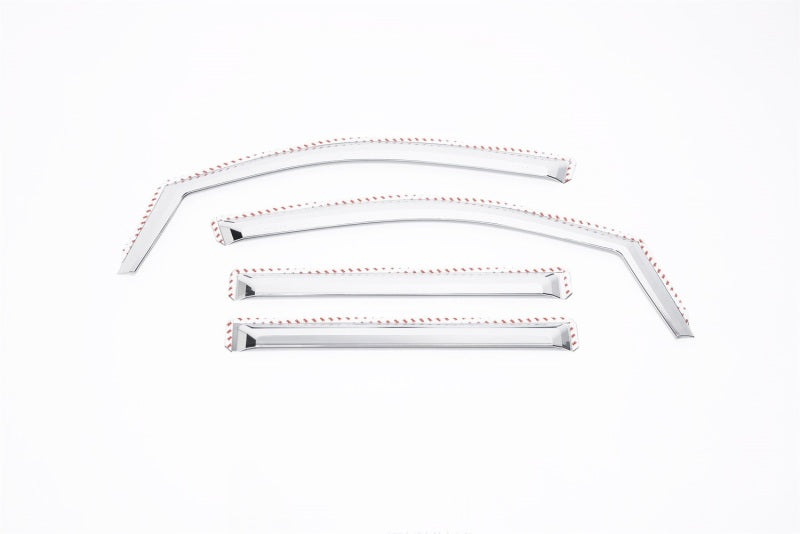 Element Chrome Window Visors 15-20 Chevy Suburban GMC Yukon XL Cadillac Escalade ESV