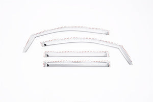 Element Chrome Window Visors 15-20 Chevy Suburban GMC Yukon XL Cadillac Escalade ESV