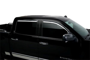 Element Chrome Window Visors 15-20 Chevy Suburban GMC Yukon XL Cadillac Escalade ESV
