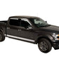 Set of 4 Element Chrome Window Visors 17-22 Ford F-250 F-350 F-450 F-550 Super Duty