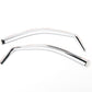 Set of 4 Element Chrome Window Visors 19-25 Chevy Silverado GMC Sierra 1500 2500 3500 HD