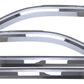 Set of 4 Element Chrome Window Visors 19-25 Chevy Silverado GMC Sierra 1500 2500 3500 HD