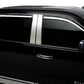 Set of 4 Element Chrome Window Visors 19-25 Chevy Silverado GMC Sierra 1500 2500 3500 HD
