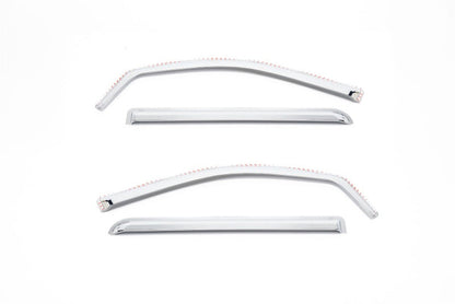 Element Chrome Window Visors 14-19 Chevy Silverado GMC Sierra 1500 2500 3500 HD
