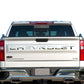 Stainless Steel Tailgate Letters 19-25 Chevy Silverado 1500 2500 3500 HD