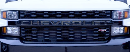 Black Platinum Chevrolet Letters 19-21 Chevy Silverado 1500